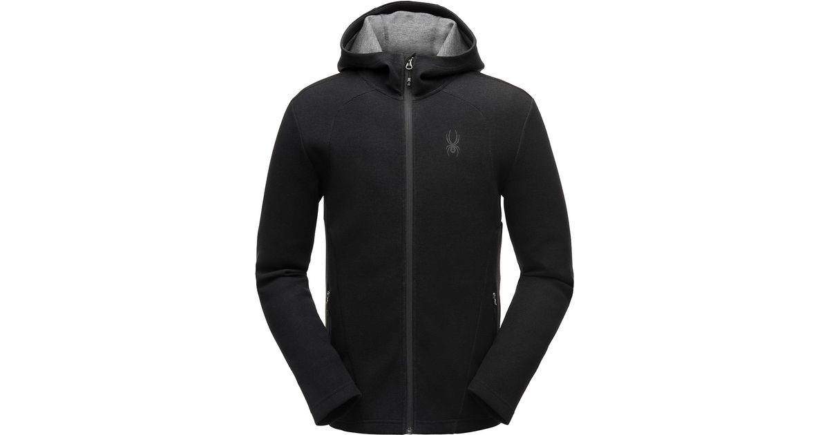 spyder men's chance hoody fleece jacket