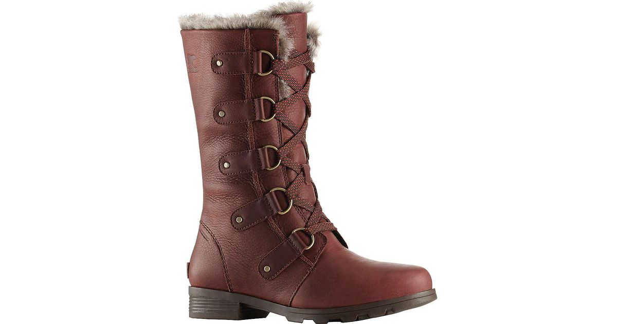 sorel emelie lace premium boot