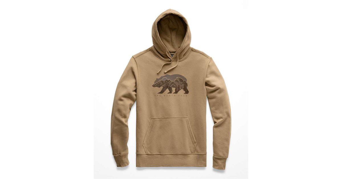 Cotton Bearscape Pullover Hoodie 