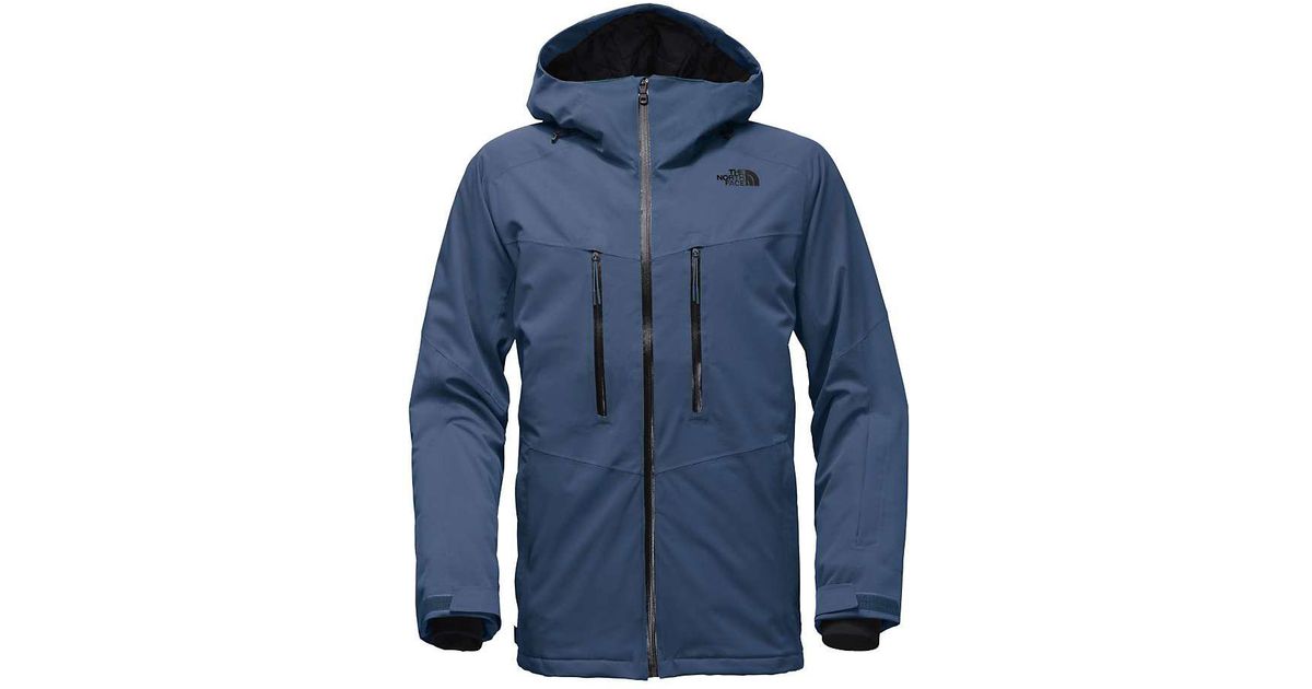north face chakal jacket blue