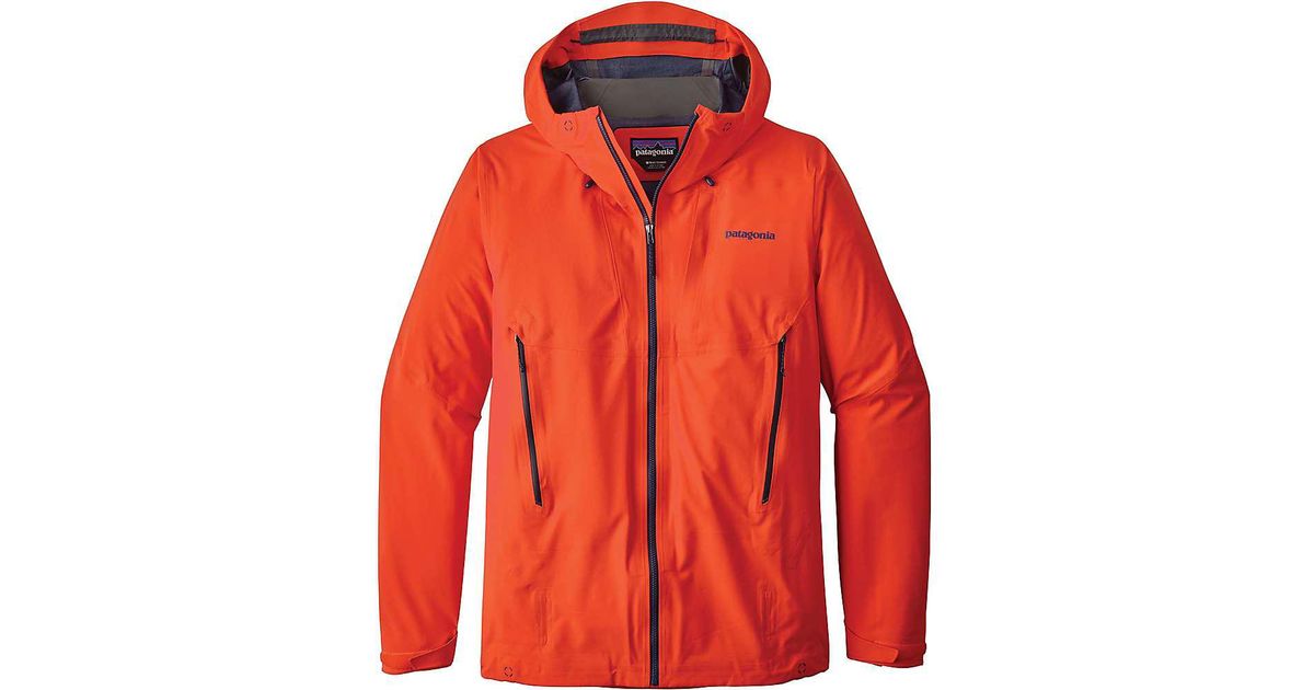 patagonia red coat