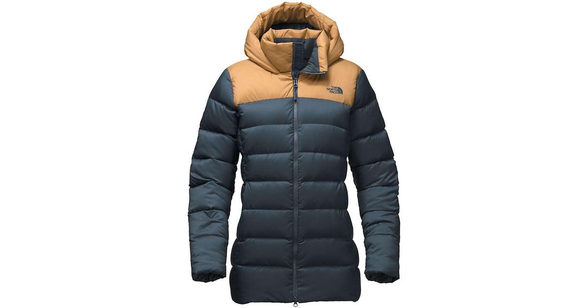 the north face women's nuptse ridge parka