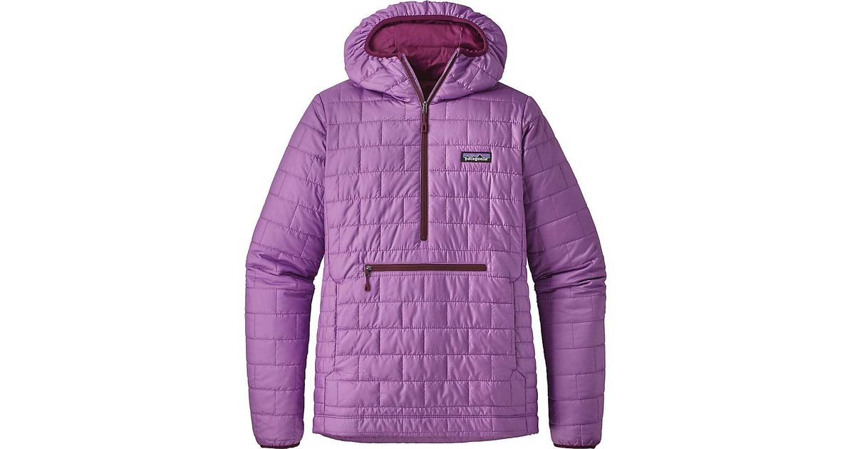 patagonia nano puff bivy pullover women's