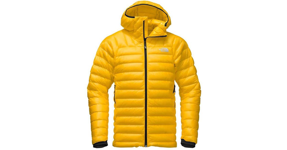 north face summit series yellow