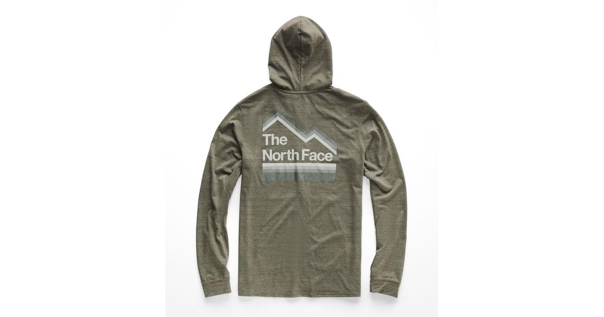 north face gradient hoodie