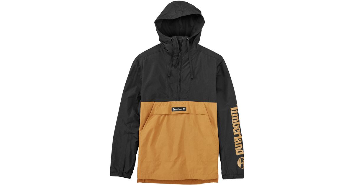 timberland windbreaker hooded pullover