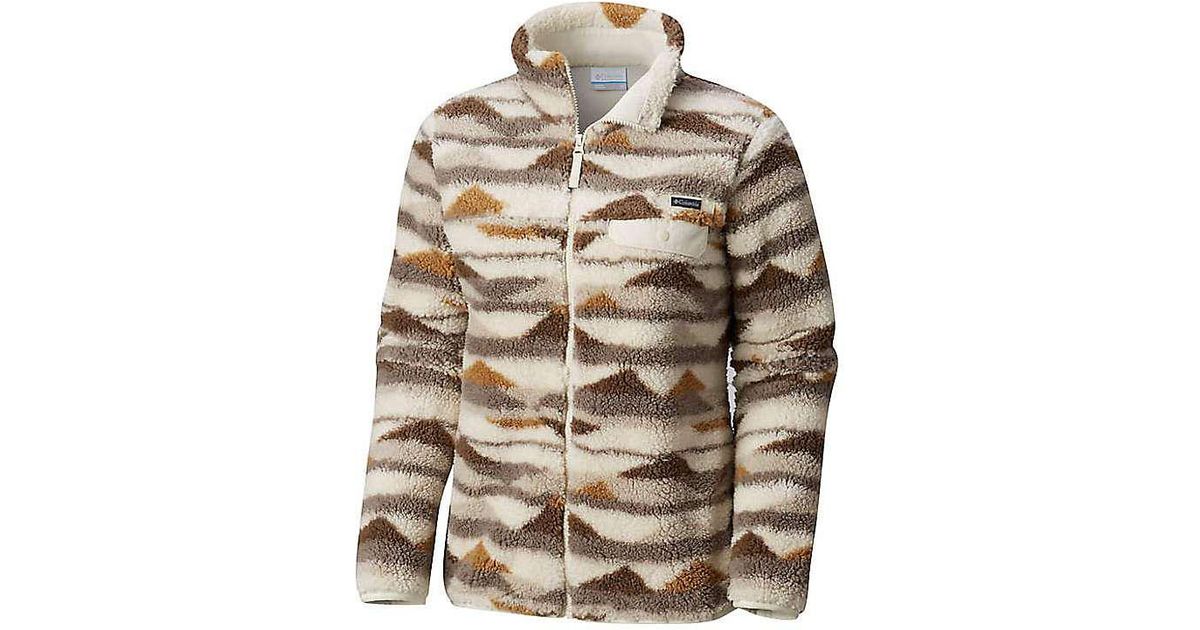 columbia mountain side heavyweight full zip