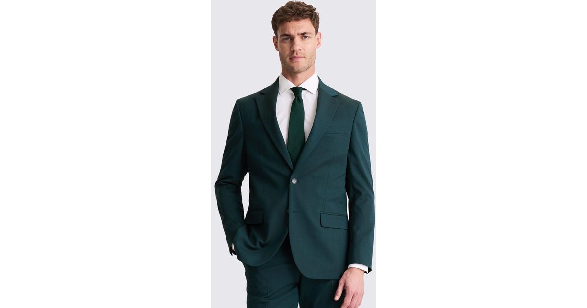 Ted Baker Tailored Fit Suit Jacket in Green for Men Lyst UK