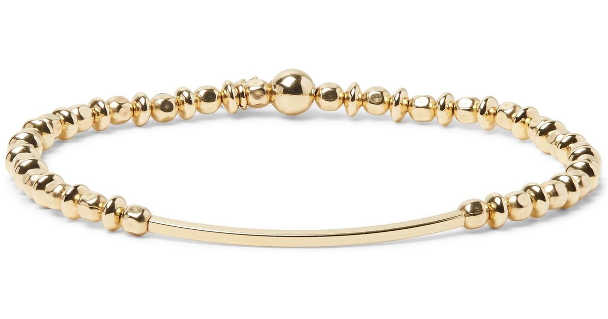 14 karat gold plated bracelet
