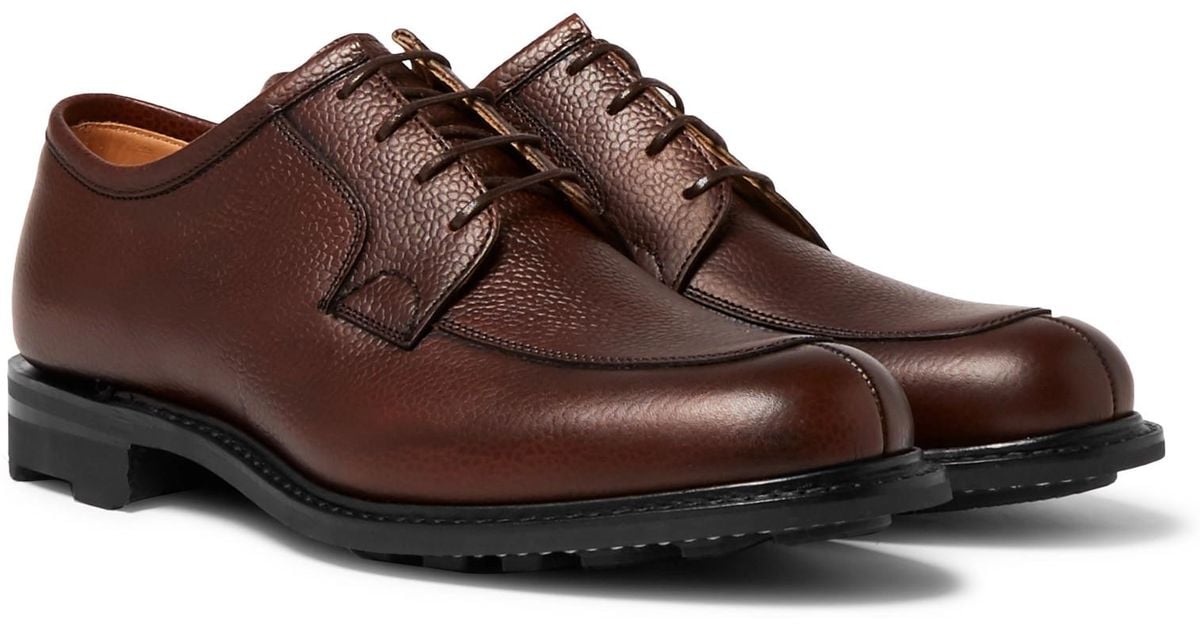 Church's Searby Splittoe Fullgrain Leather Derby Shoes in Brown for