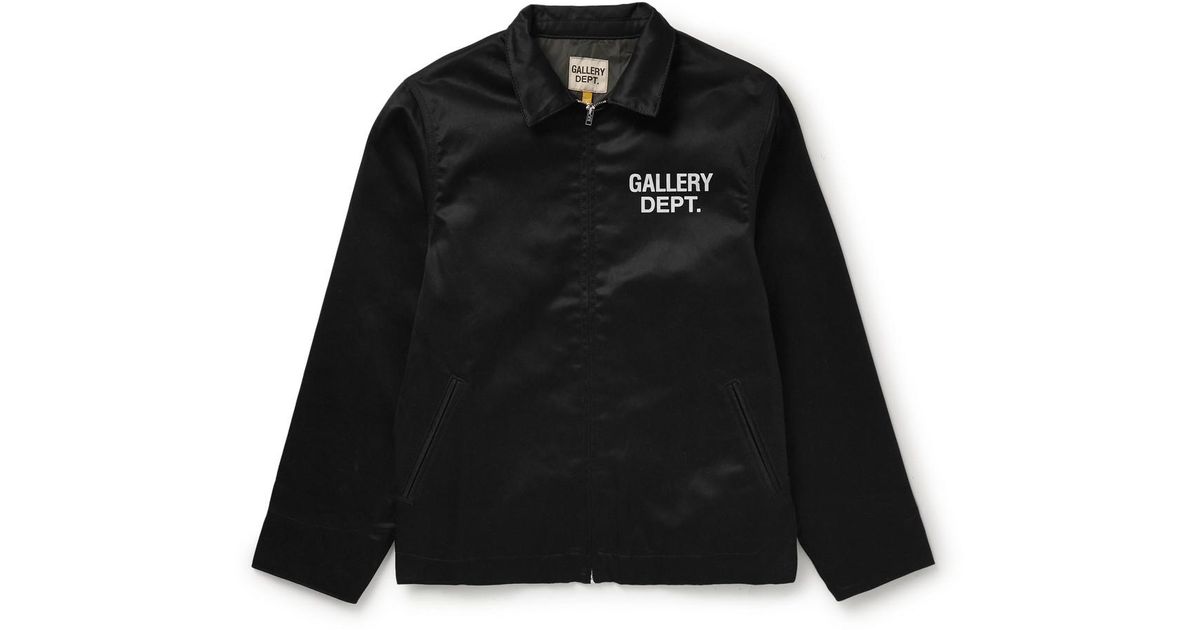 GALLERY DEPT.23AWコットンツイルジャケット ロゴ スイングトップ