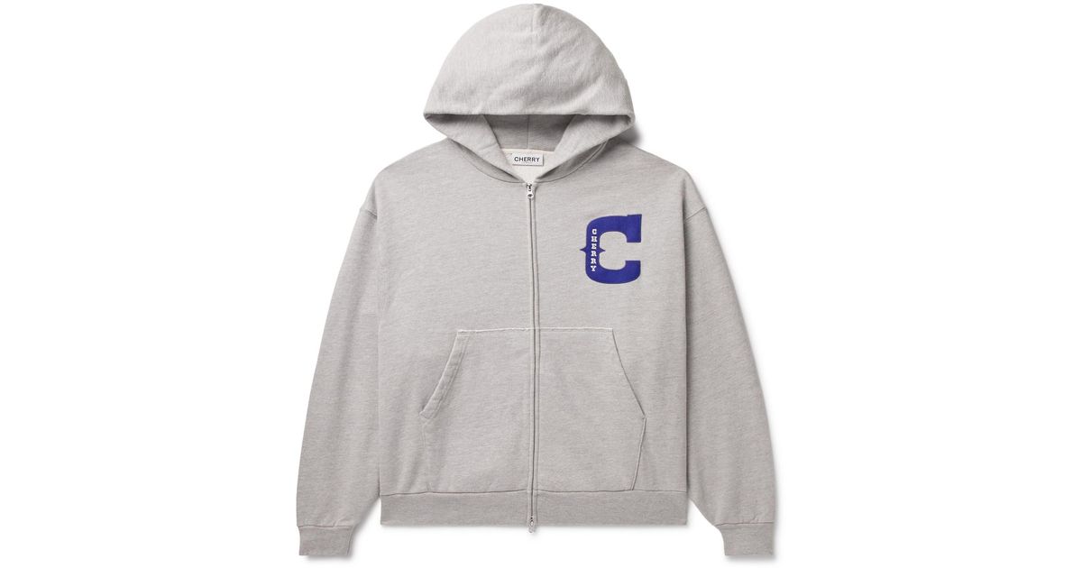 Cherry Print Logo Sweater