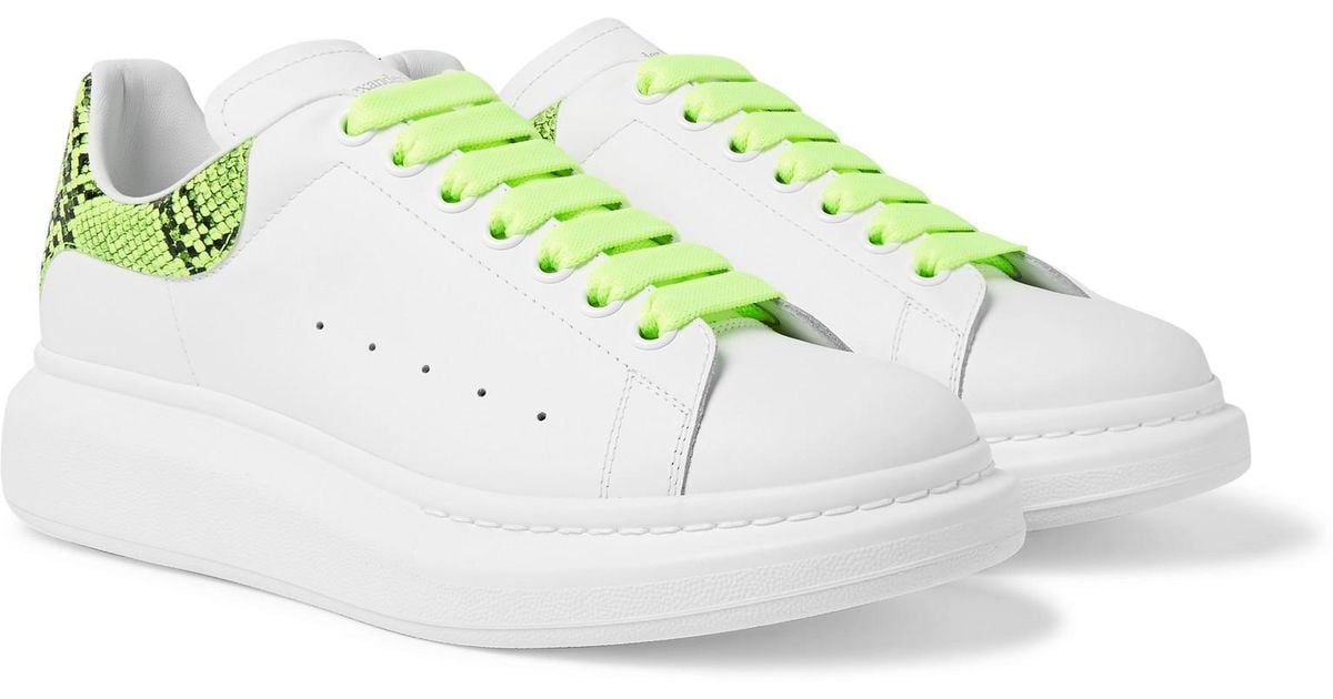Neon Green Alexander Mcqueen 2025
