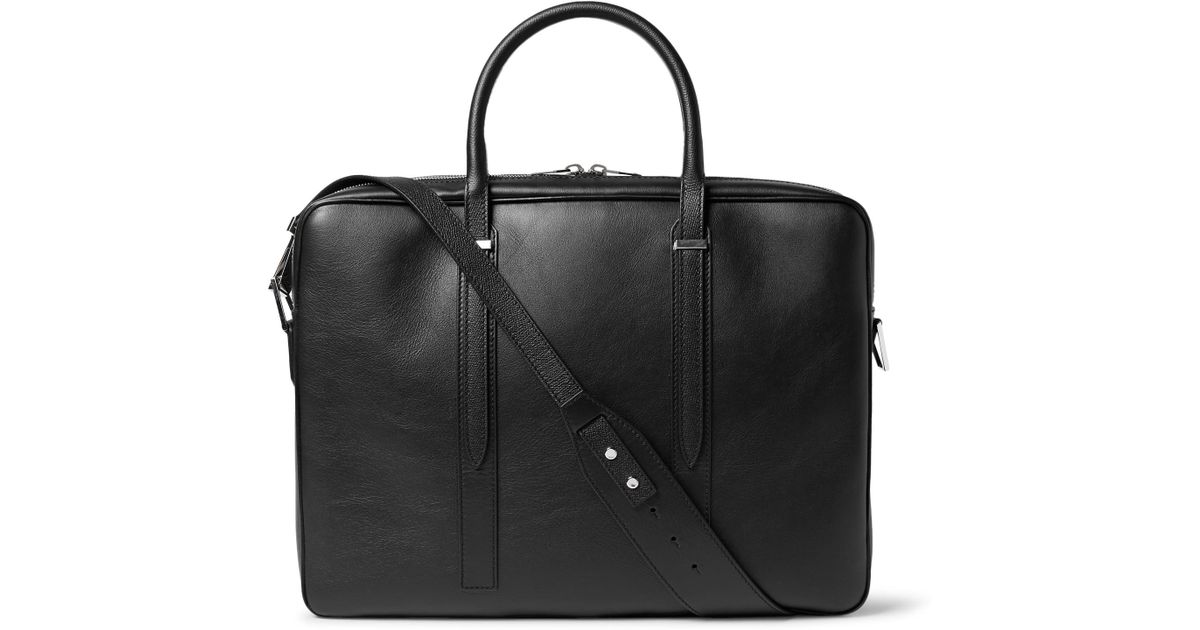 Balenciaga Phileas Leather Laptop Bag 