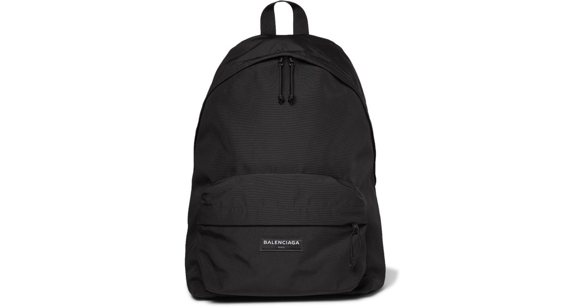 balenciaga canvas backpack