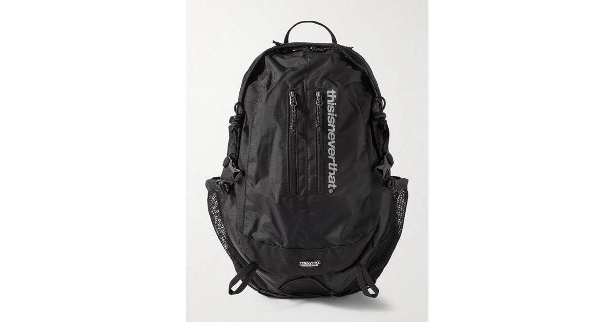 thisisneverthat Sp 29 Logo-Print Cordura And Canvas Backpack