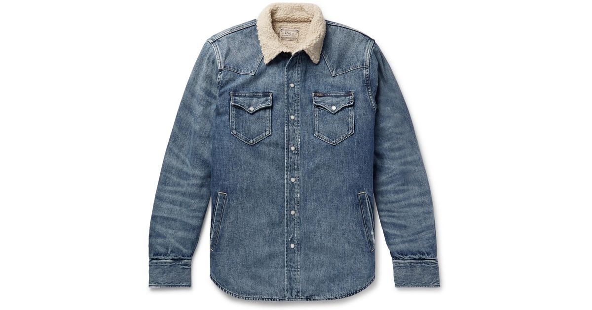 Polo Ralph Lauren Sherpa-lined Denim 