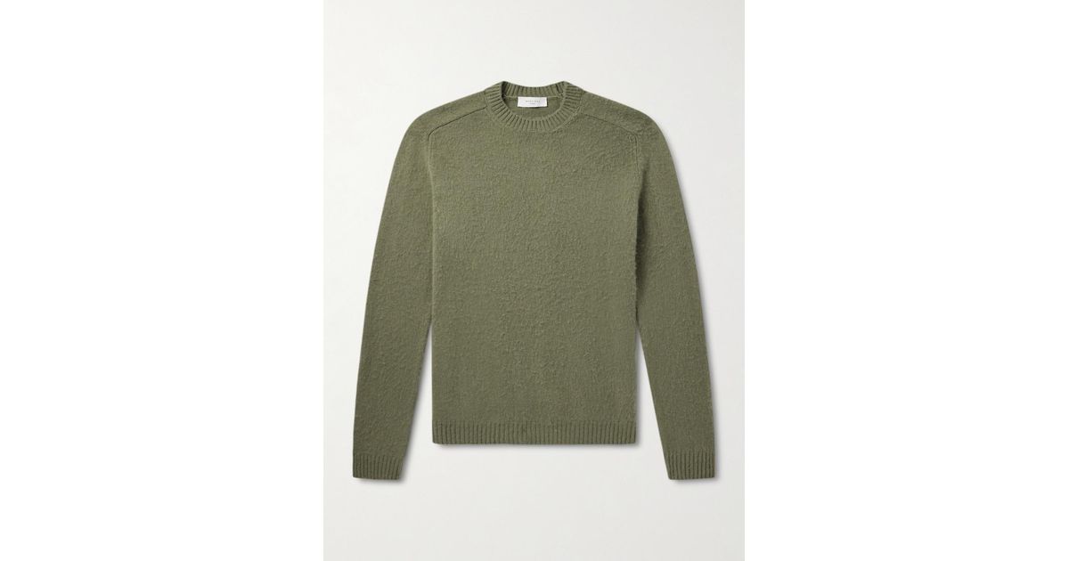 Boglioli Schmal geschnittener Pullover aus einer Woll