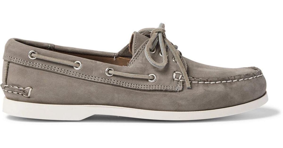 Quoddy Downeast Nubuck Boat Shoes in 