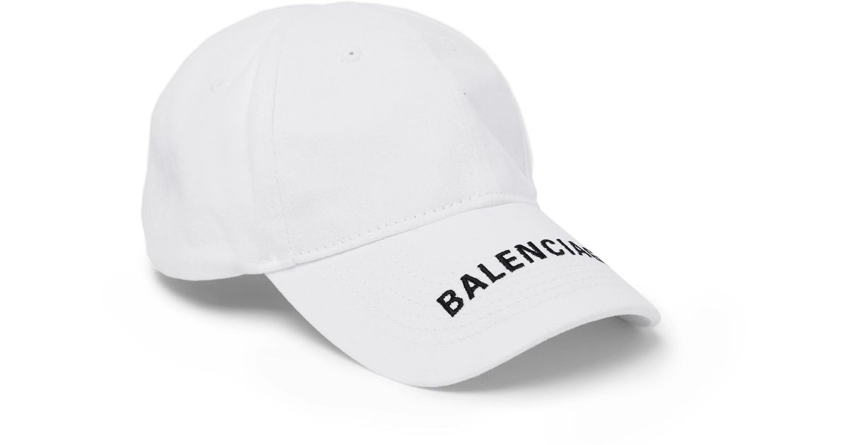 balenciaga cap white price