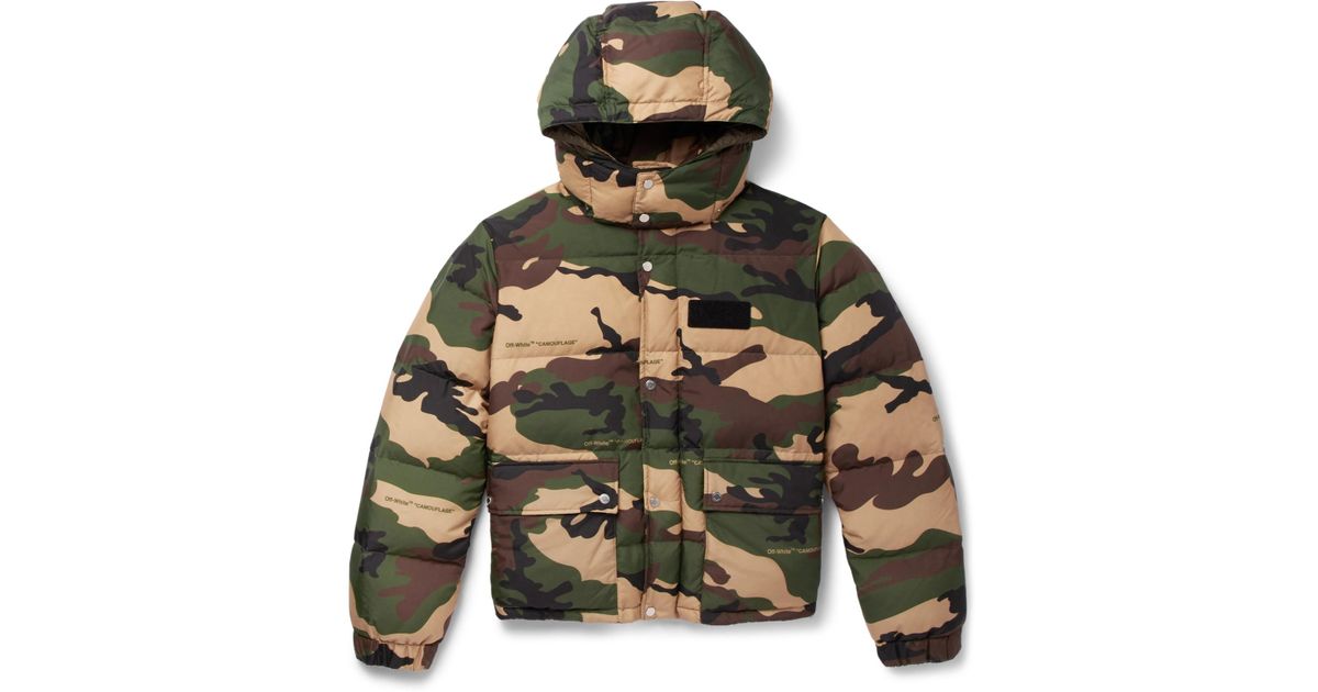 Off White Down Jacket Camo Online Sale, UP TO 52% OFF