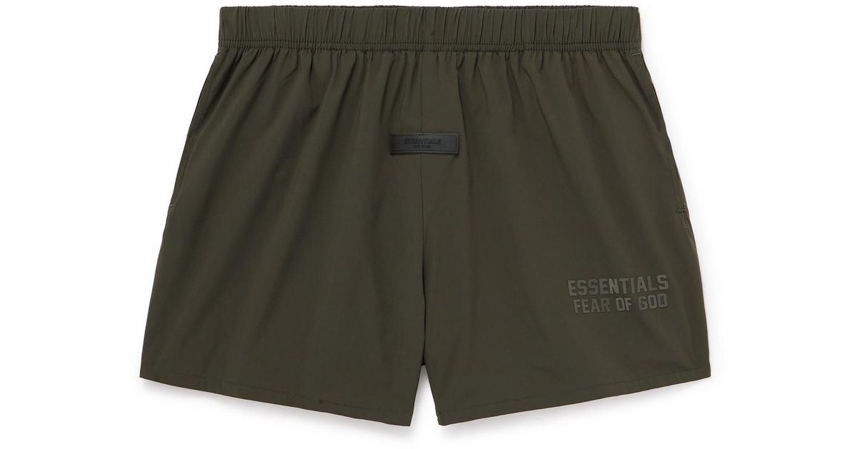 Fear of God ESSENTIALS Straightleg Logoappliquéd Stretchshell