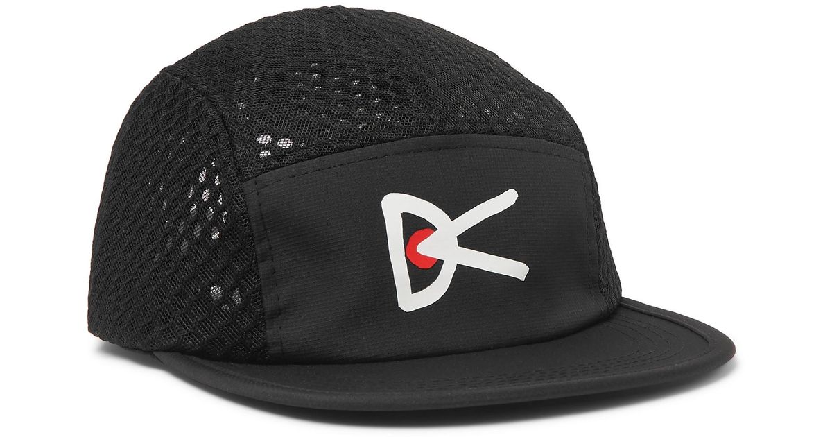【人気沸騰】 Vision District Logo-print for Black in Cap Ripstop-shell ウォーキング・ランニングウェア