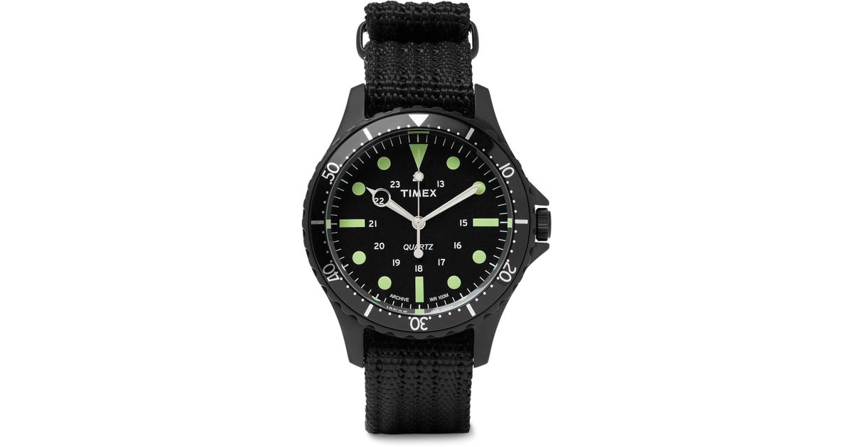 timex navi harbor black