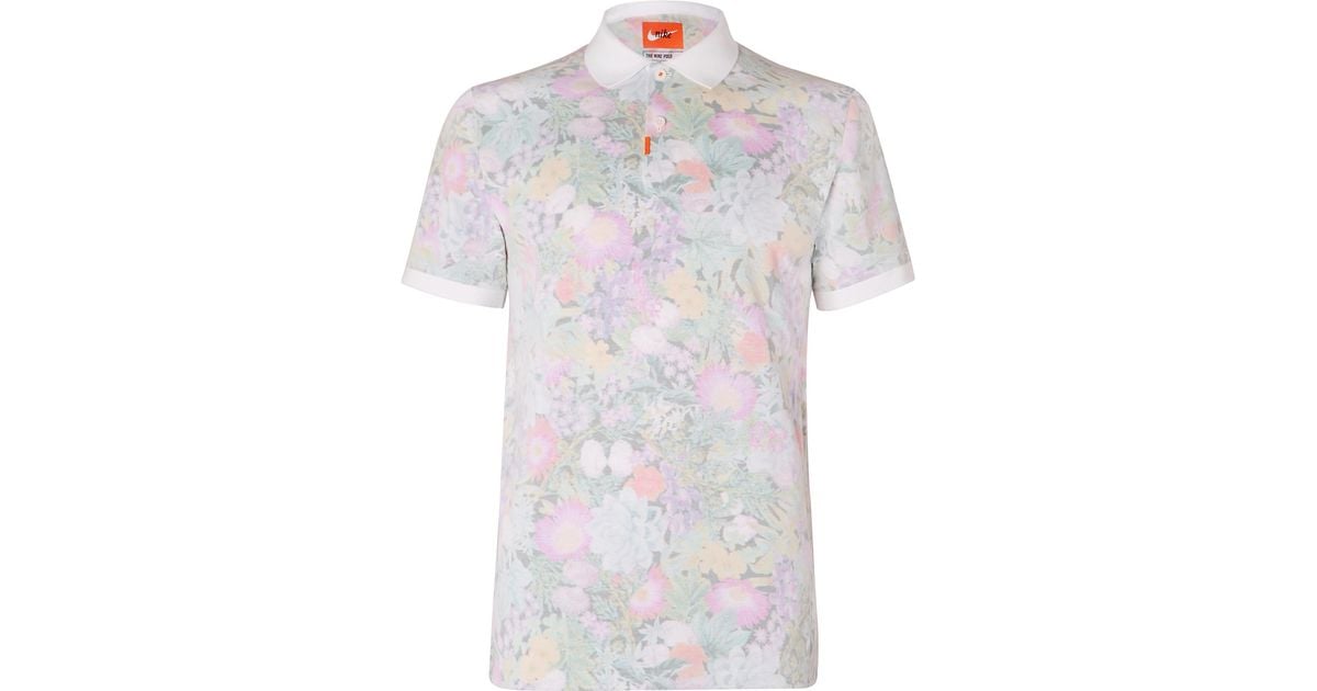 floral golf shirts