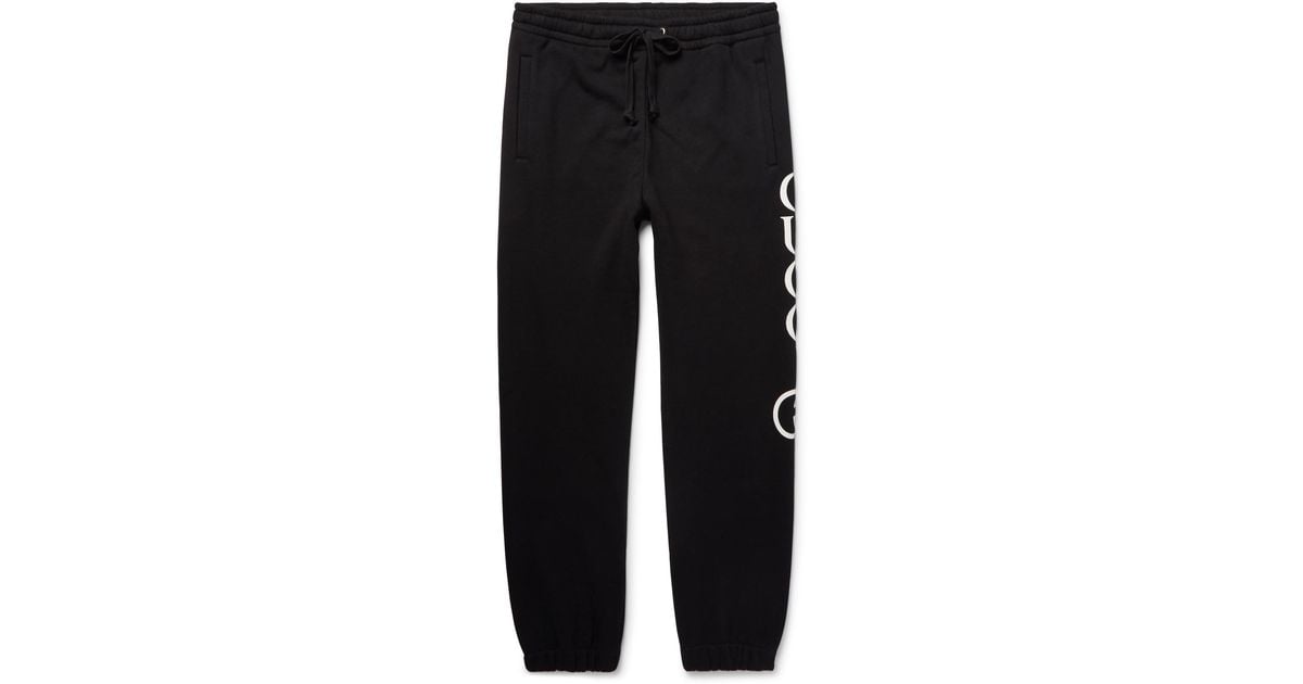 gucci black sweatpants