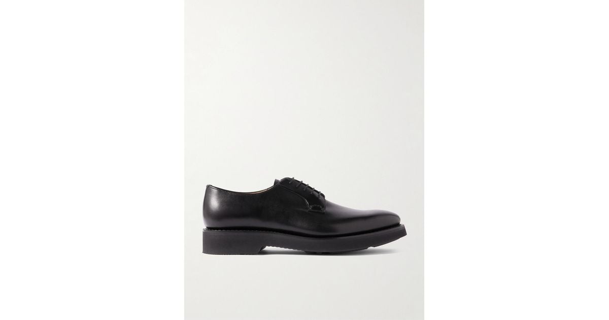 Church's Stratton I Leather Derby Shoes in Black for Men | Lyst UK