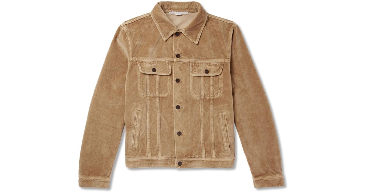 velvet trucker jacket