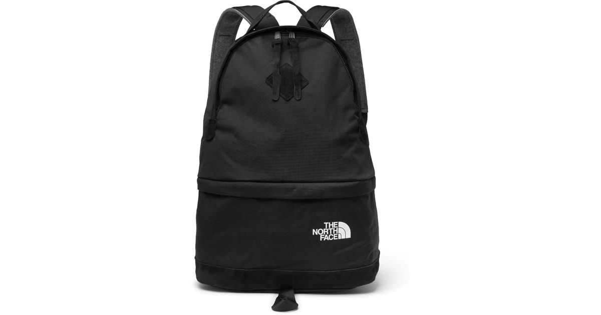 north face backpack canvas