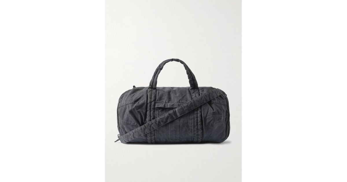 Entire studios Standard Canvas Duffle Bag in Black for Men | Lyst UK