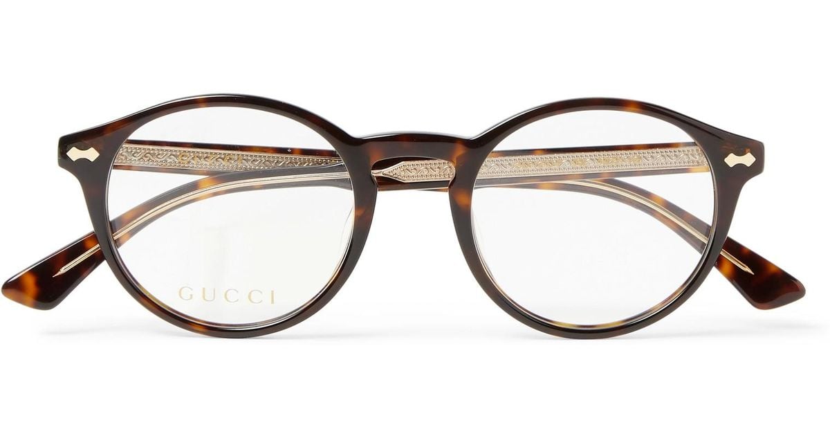 tortoise shell gucci glasses