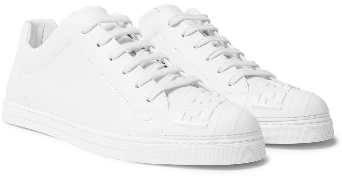 fendi white trainers