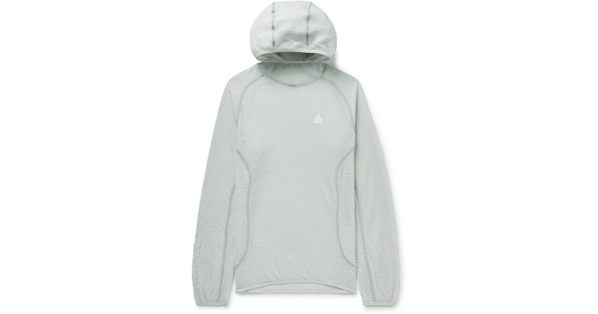 Nike Acg Wolf Lichen Caps Polartec® Fleece Hoodie in Gray for Men | Lyst