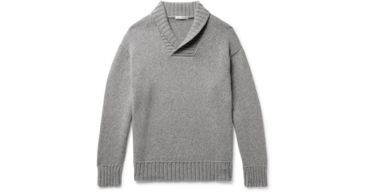 anderson sheppard shawl cardigan