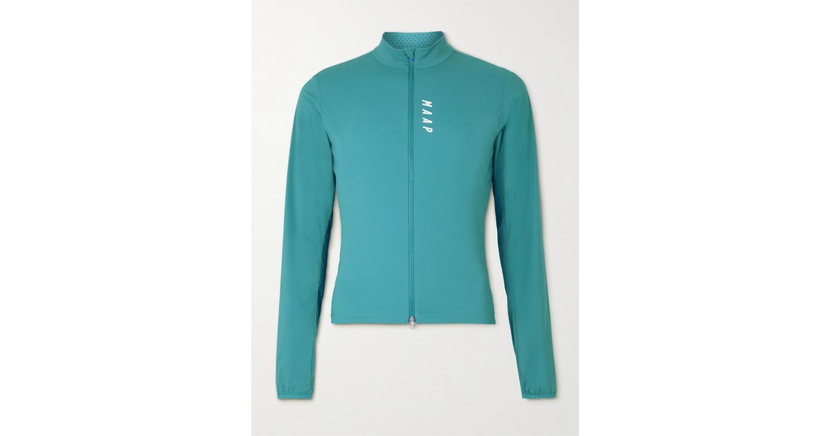 MAAP Draft Team Stretch-shell Cycling Jacket in Blue for Men | Lyst