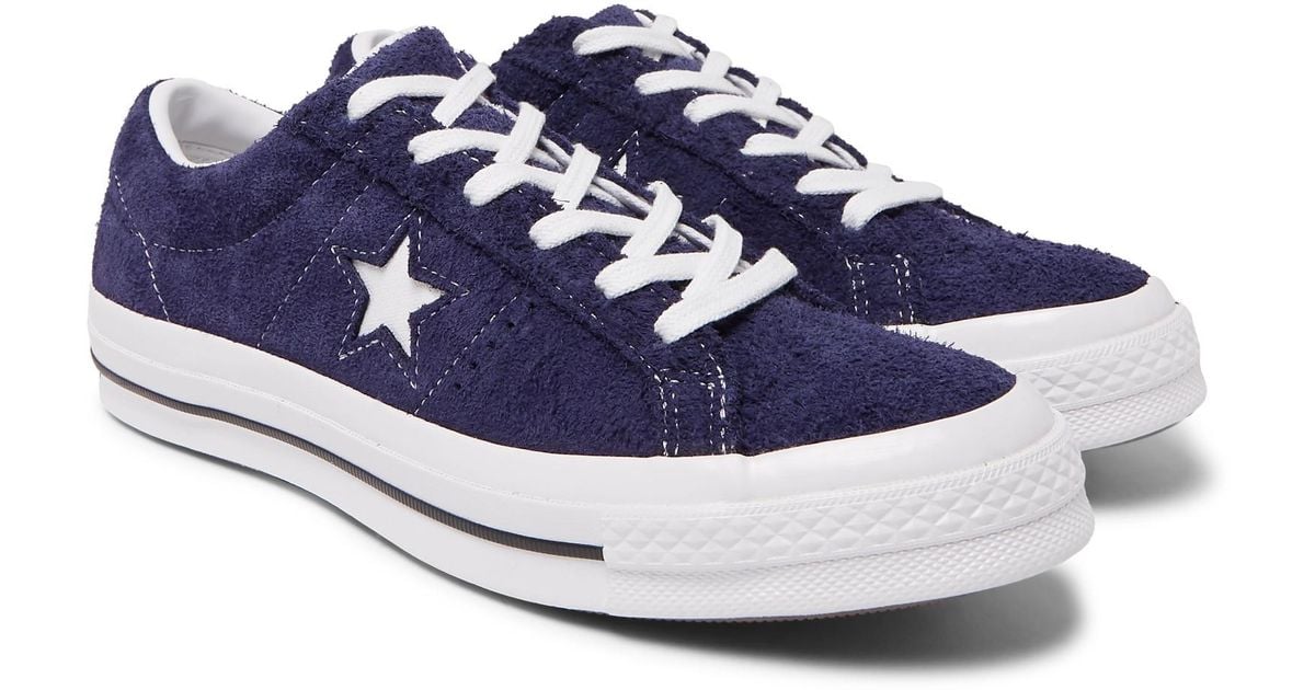 Converse One Star Premium Suede Ox Trainers Men's Shoes (trainers) In for Men Lyst