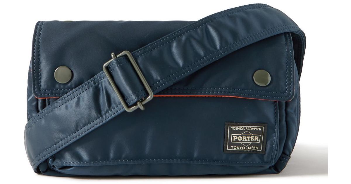 Porter-Yoshida and Co Tanker Envelope Nylon Belt Bag in Blue for 