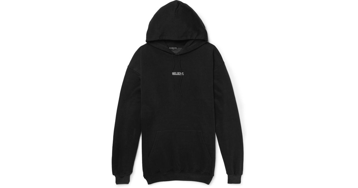 balenciaga believe hoodie
