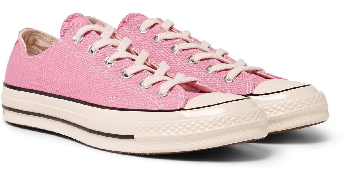 Converse 1970s Chuck Taylor All Star Canvas Sneakers in Pink for Men - Lyst