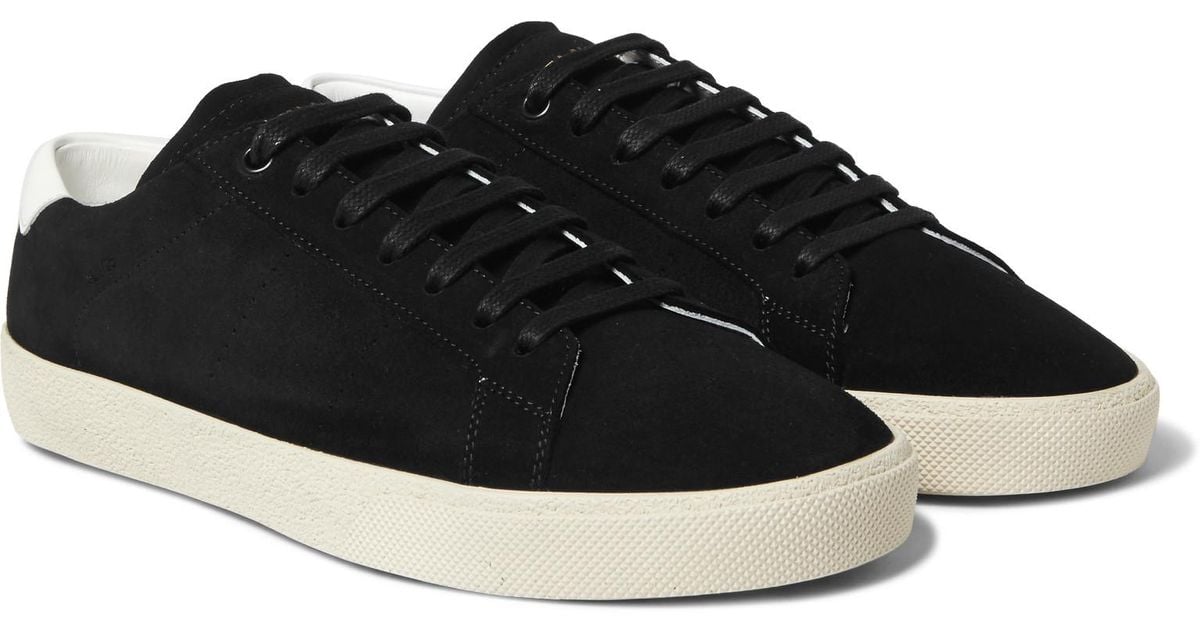 saint laurent trainers black