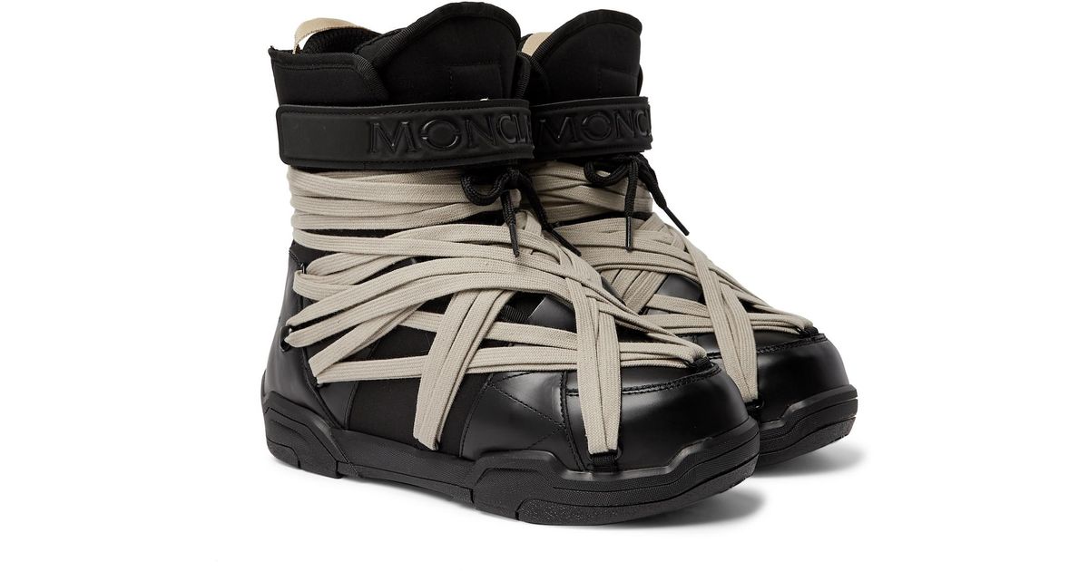 moncler x rick owens amber boots