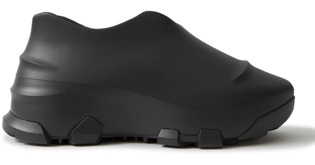 Givenchy Monumental Mallow Rubber Slip-on Sneakers in Black for Men - Lyst