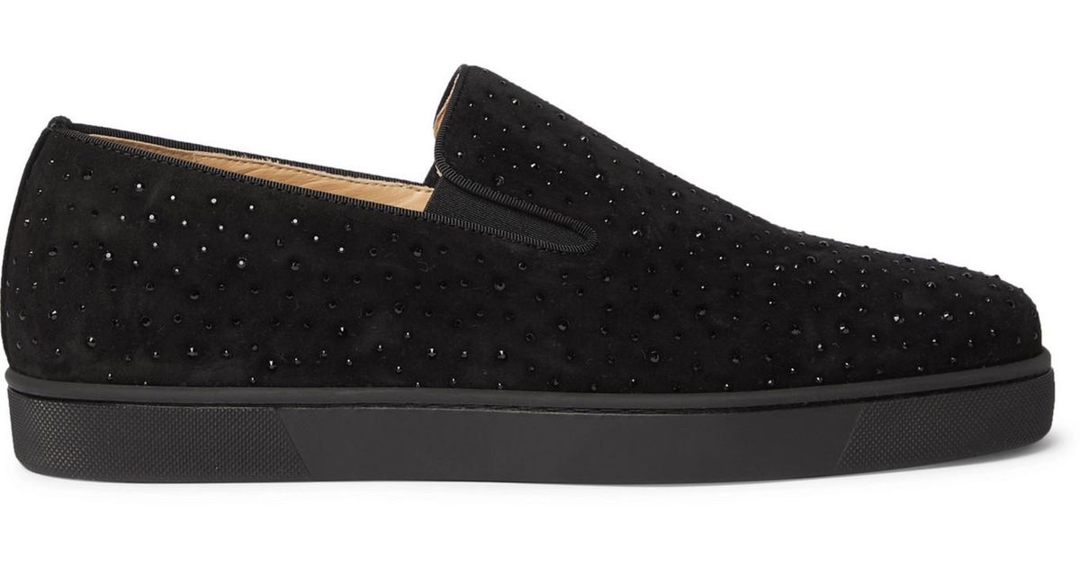 christian louboutin boat sneakers