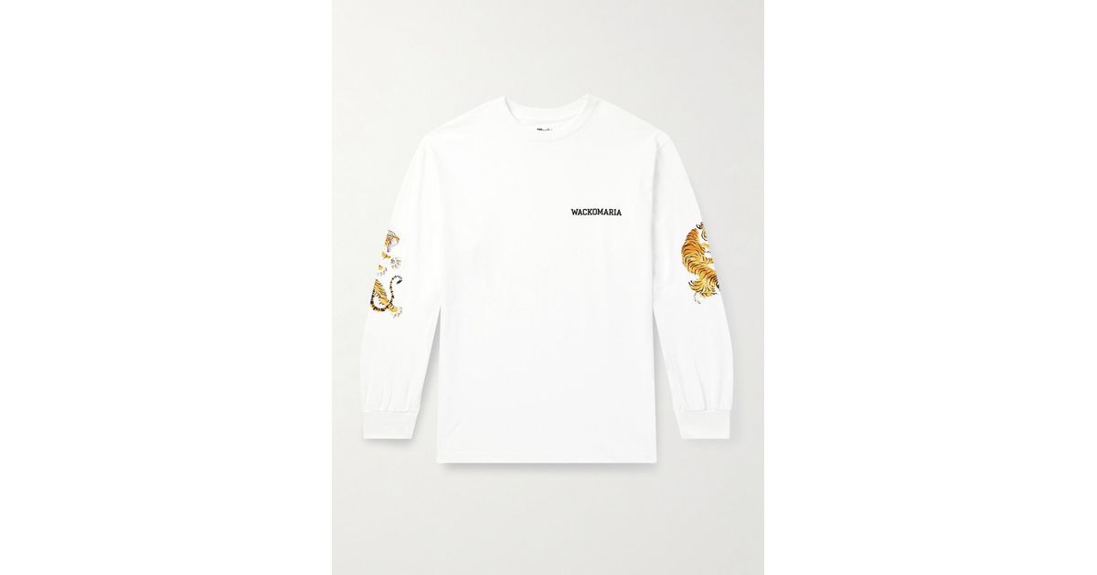 Wacko Maria Tim Lehi Logo-Print Cotton-Jersey T-Shirt in