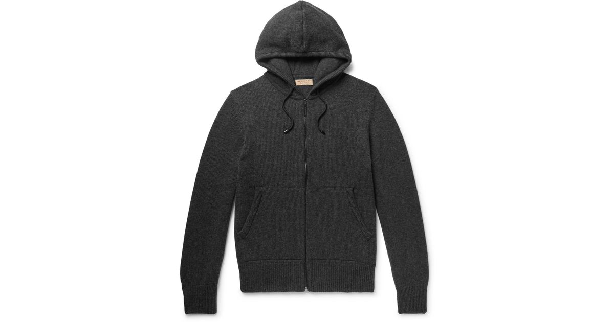 burberry cashmere hoodie
