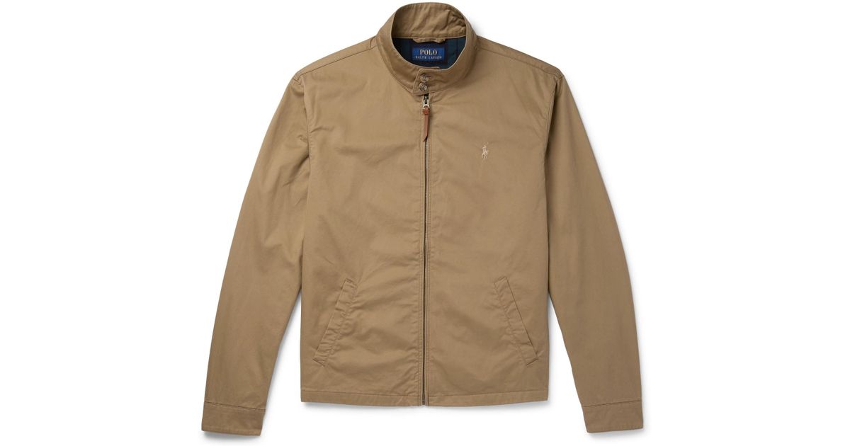 ralph lauren cotton twill jacket
